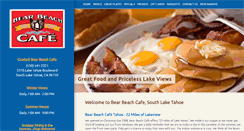 Desktop Screenshot of bearbeachcafe.com